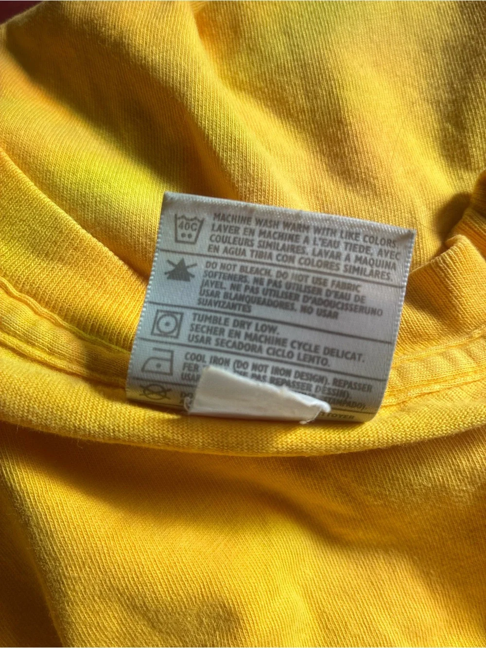 Yellow Nike Original Men's T-Shirt